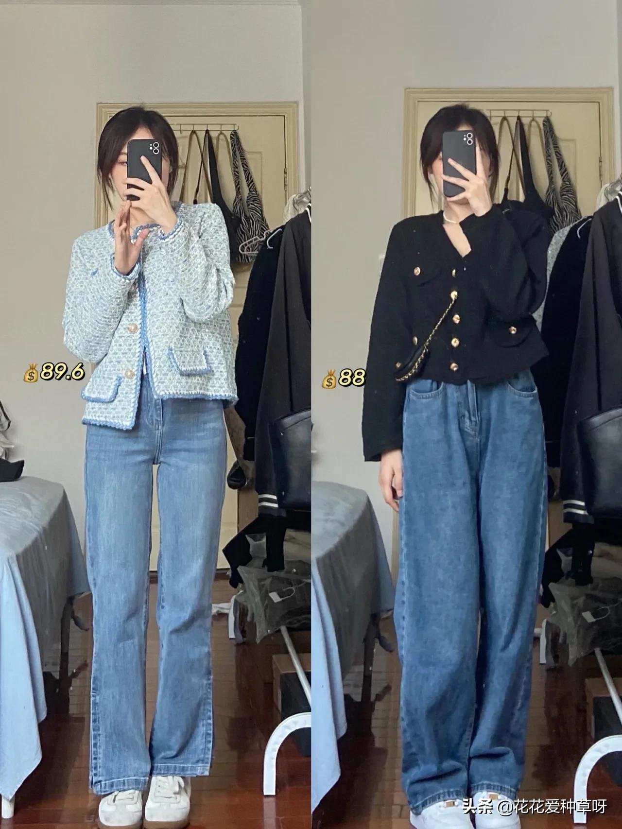 小个子韩系毛衣穿搭,毛衣和西装搭配韩系