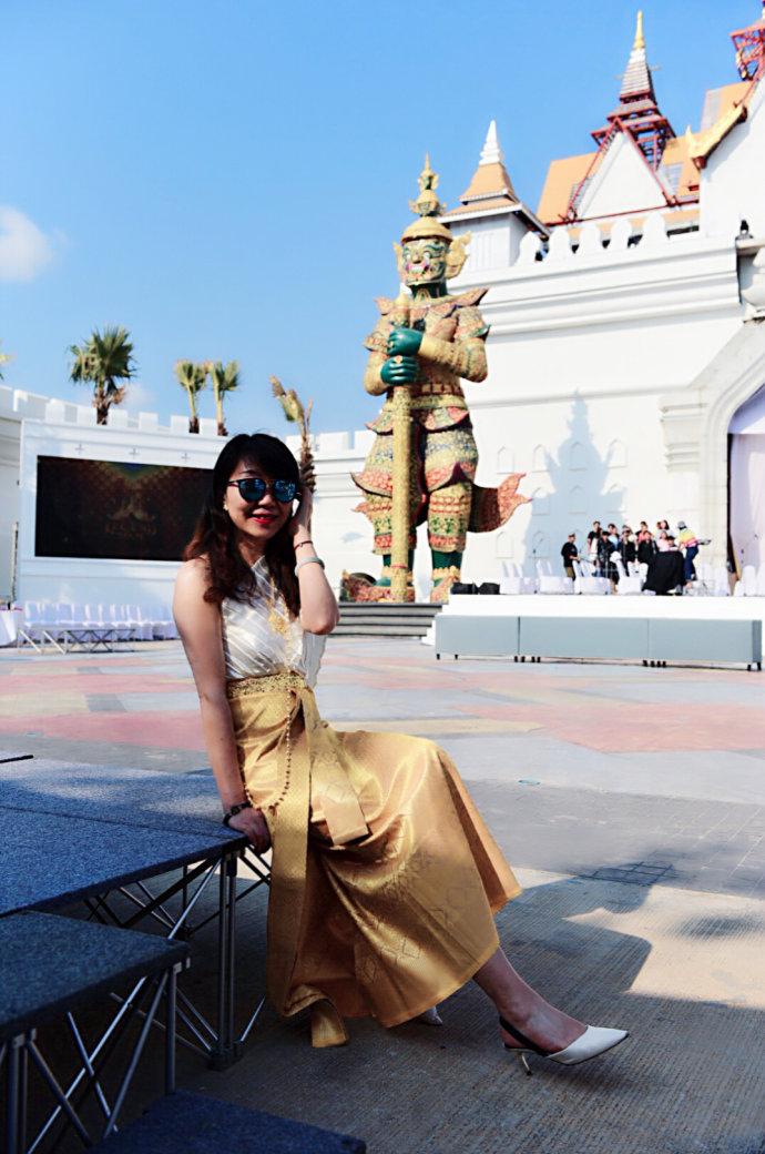 泰国暹罗古城打卡,超过半数中国游客前往泰国