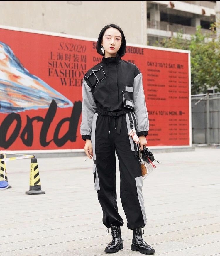 亚洲街头穿衣搭配,日韩潮流穿搭精选