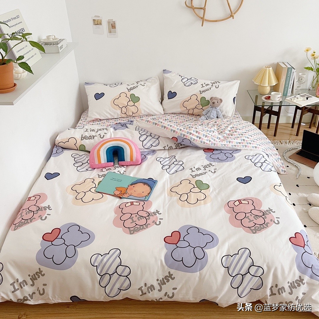 家里有小孩用什么家纺好,儿童房床上用品怎样选