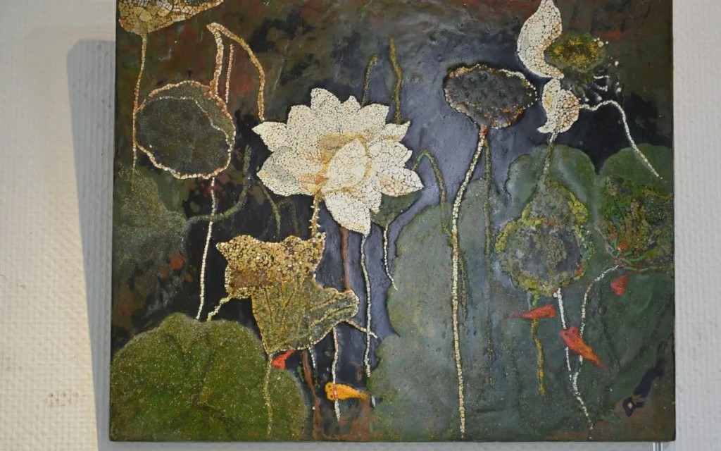 苏国伟漆画作品欣赏,绝美漆画