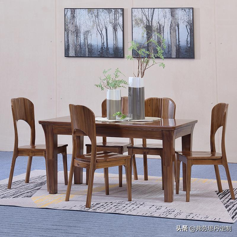 大圆餐桌椅子摆放的正确方法,餐桌椅子摆放讲究什么