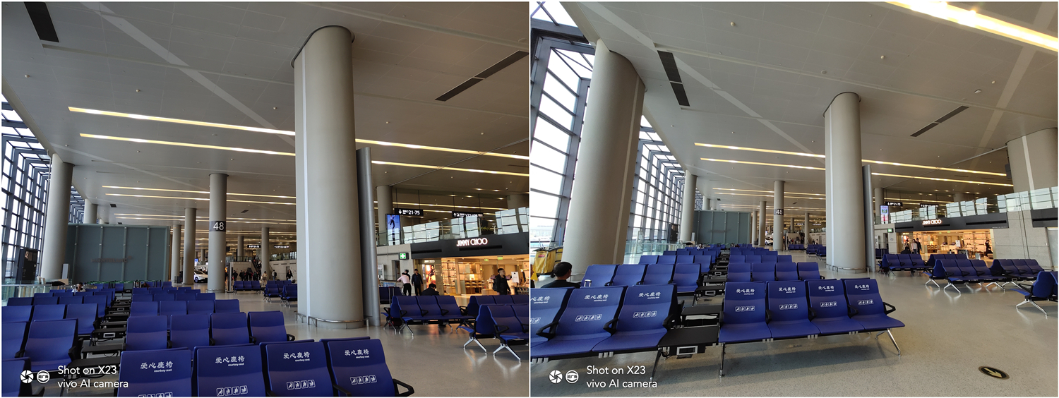 vivox23水滴全面屏手机,vivox23图赏91.2%水滴屏光感美学