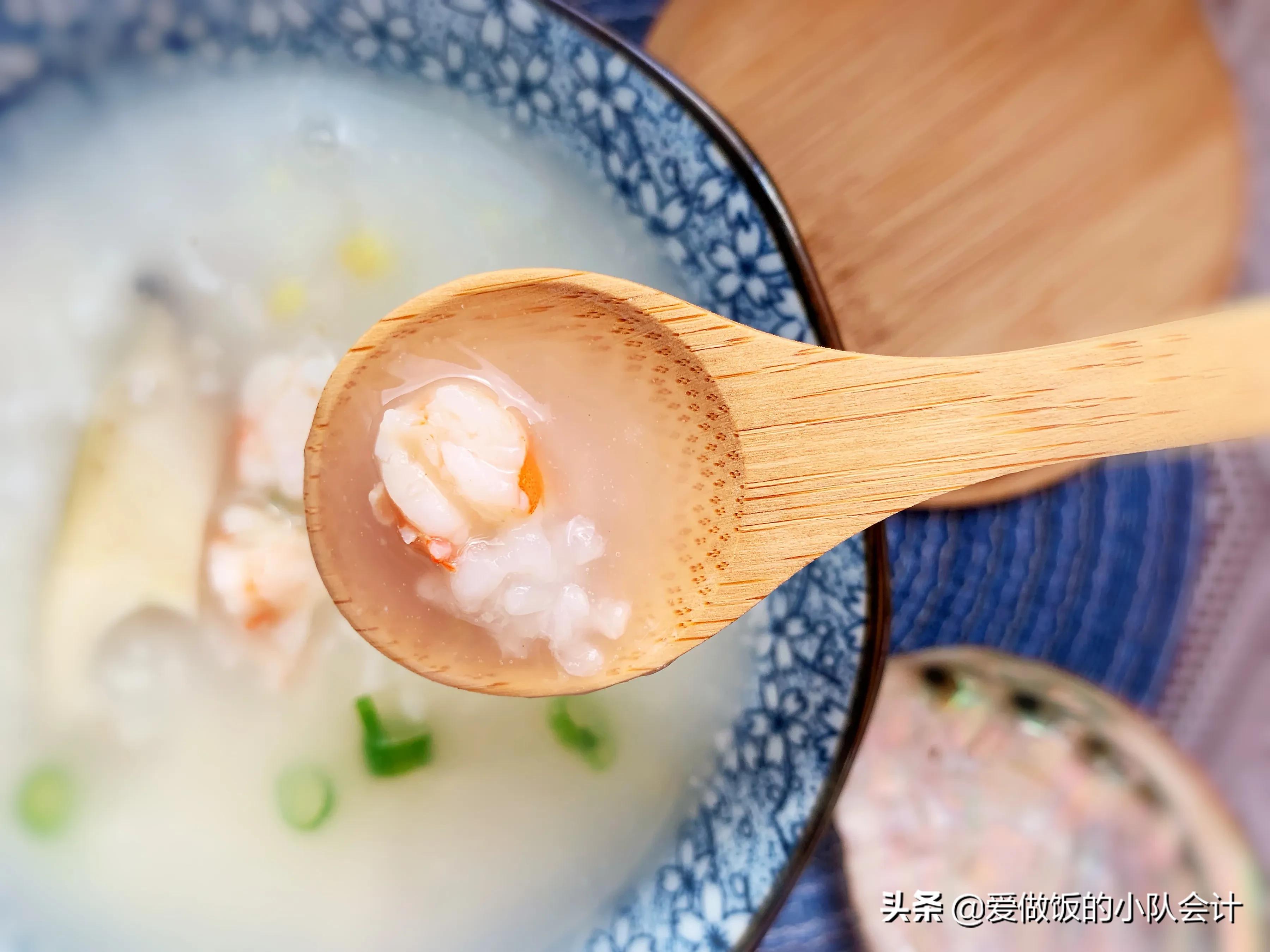 海鲜粥怎么做不腥又好吃,不粘锅海鲜粥