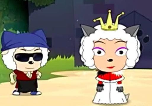 红太狼得知灰太狼的初恋就是她,红太狼的初恋嫁给了红太狼