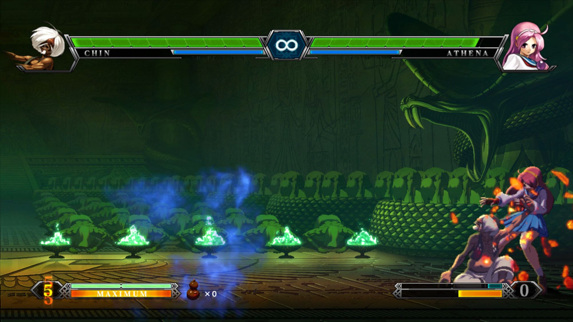 拳皇最强镇元斋,拳皇镇元斋超必杀