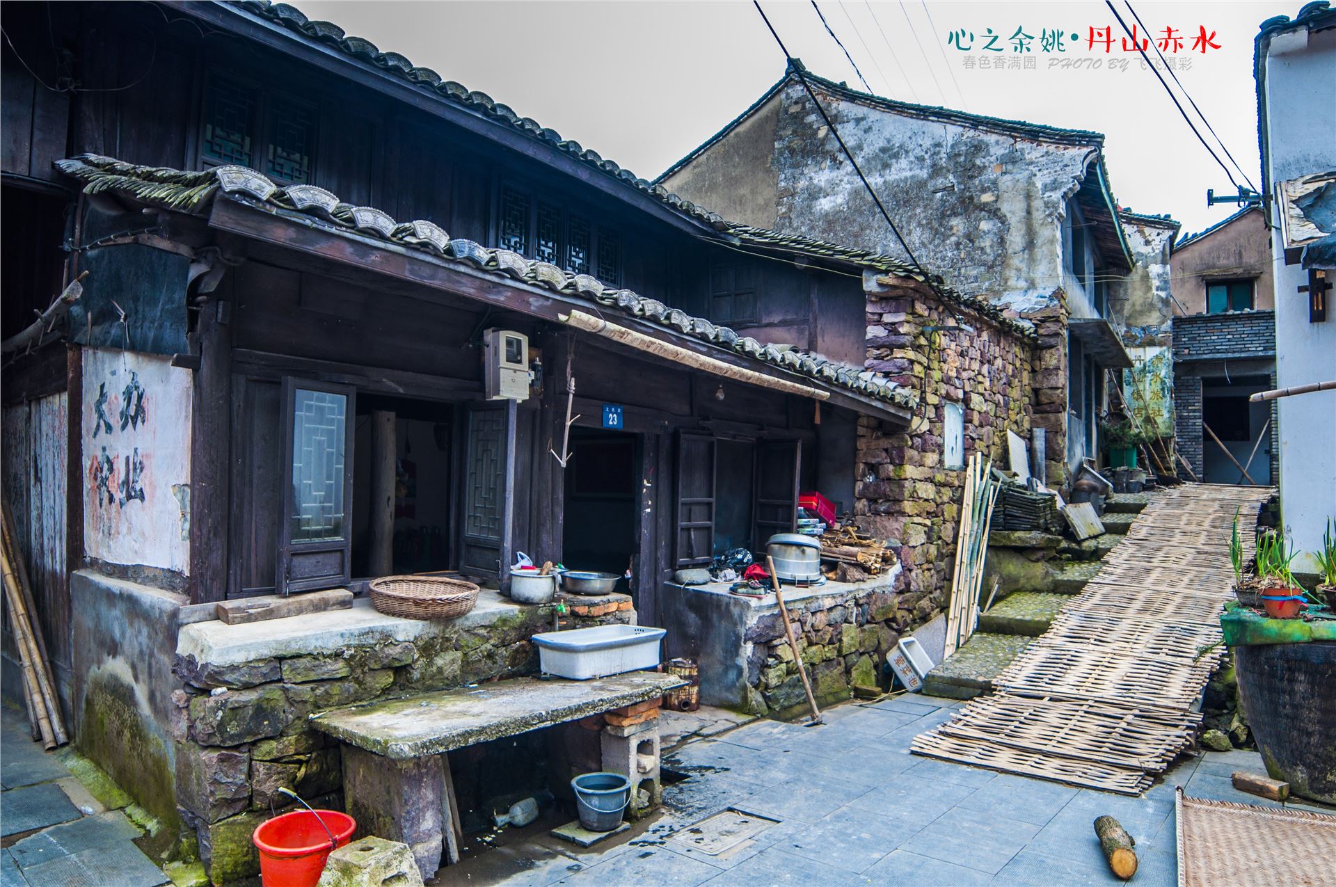 丹山赤水的老柿林景区,丹山赤水柿林古村