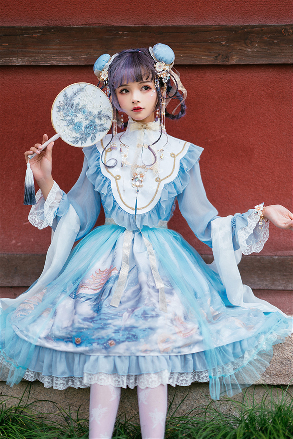 梨形身材适合穿什么款式的洛丽塔,肩膀宽适合穿什么洛丽塔