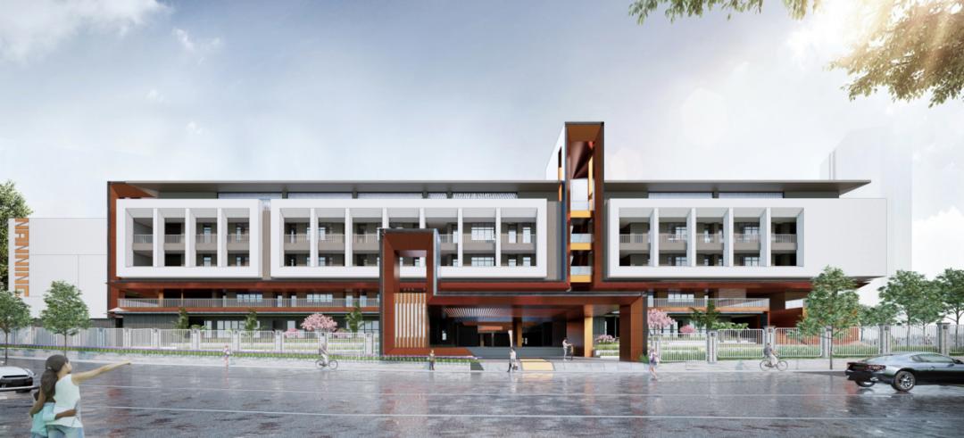 华润江南中心的小学动工了吗,华润江南中心小学建设