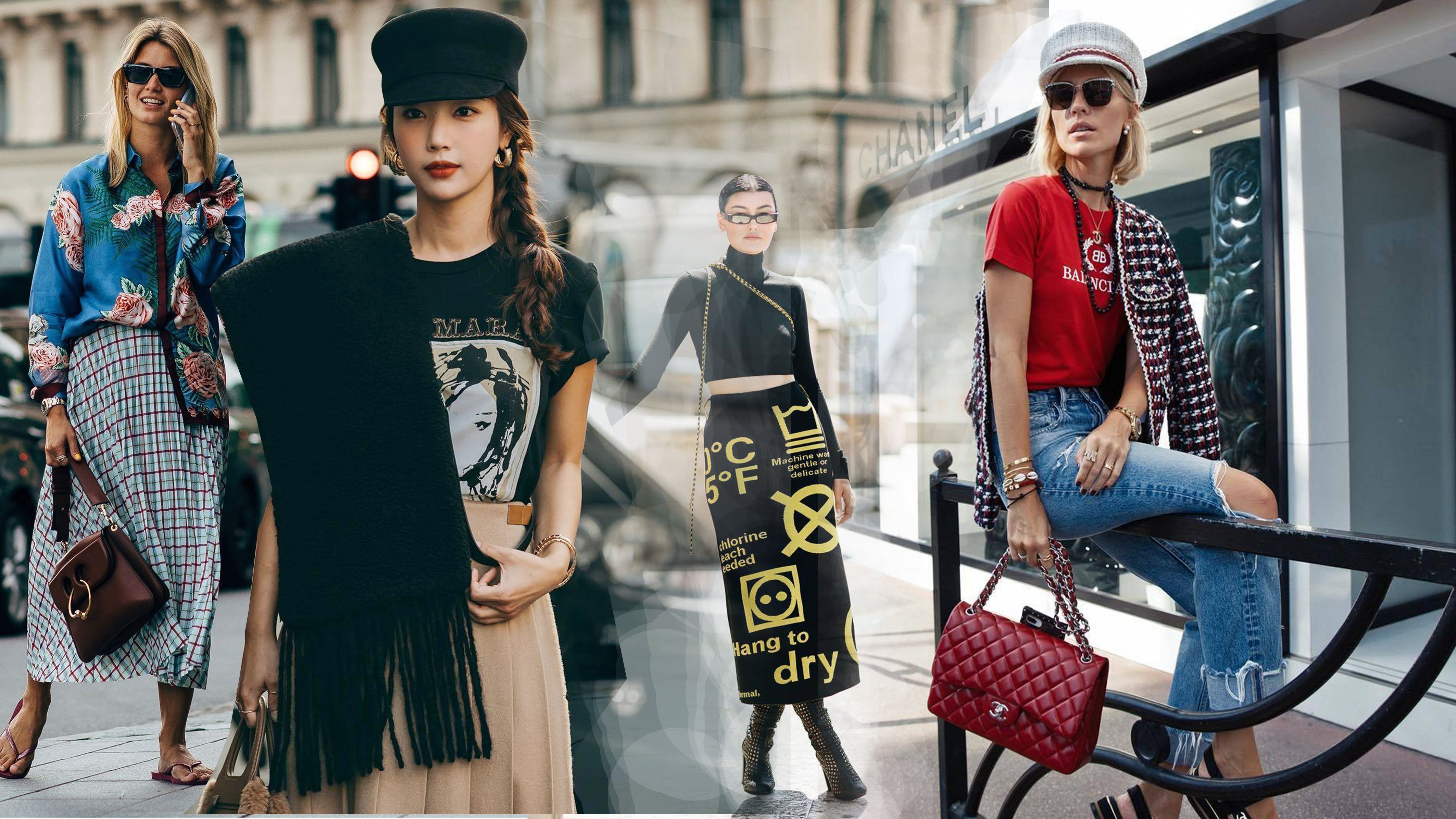 明星参加时装周的着装图片,明星时装周出席