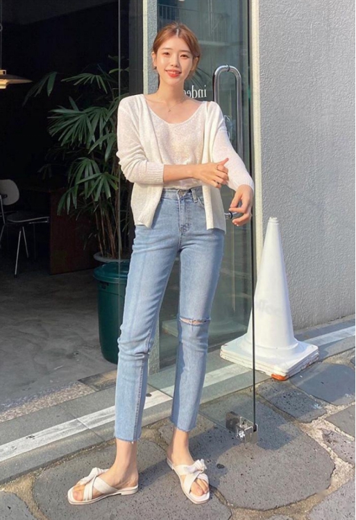 韩国女生爱穿什么裤子,韩国女生为什么喜欢穿裙子