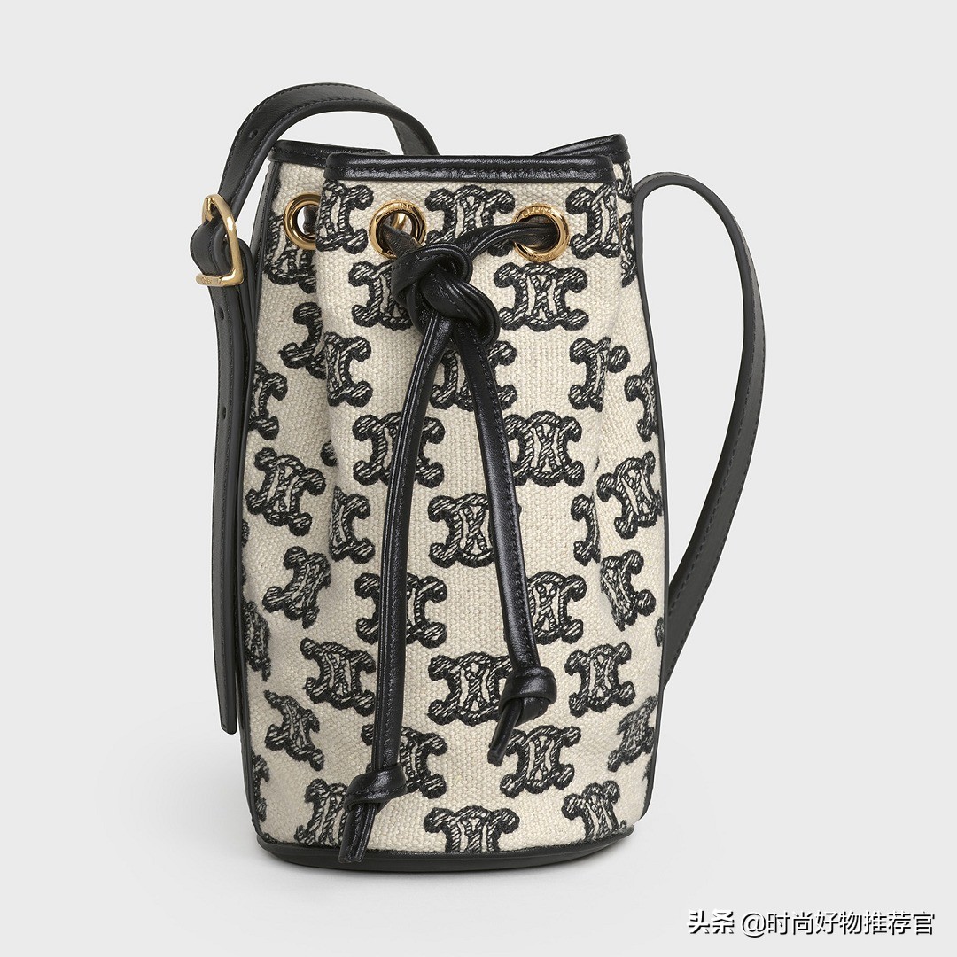 celine标志印花横款手袋,celine新款牛皮革手袋