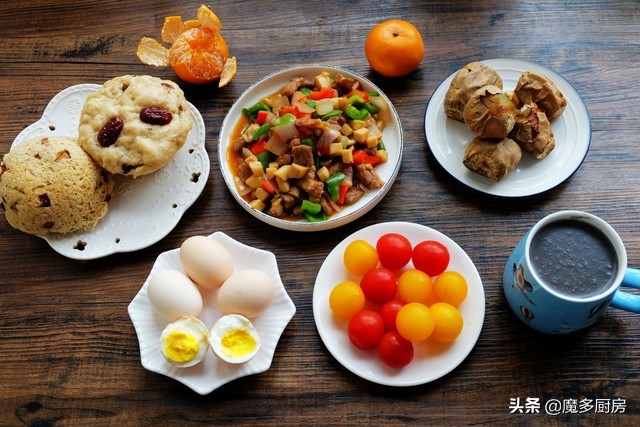 挑战给孩子做早餐30天不重样,坚持每天早起给俩娃做不重样早餐