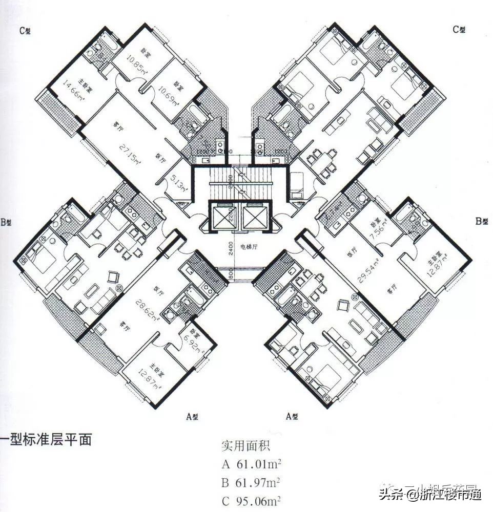 中间套和边套价格差距,中间套好还是西边套好