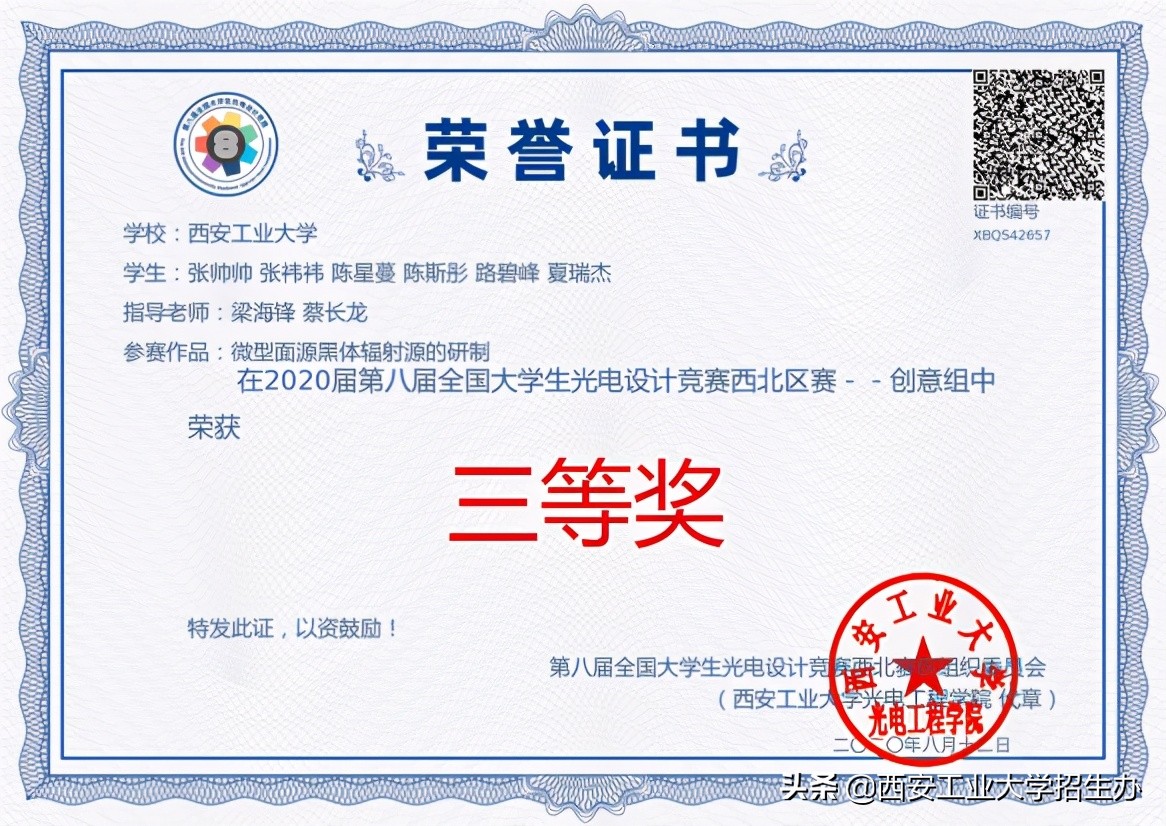 西安工大“神仙班级”：入职国企，18人前往中科院等名校深造