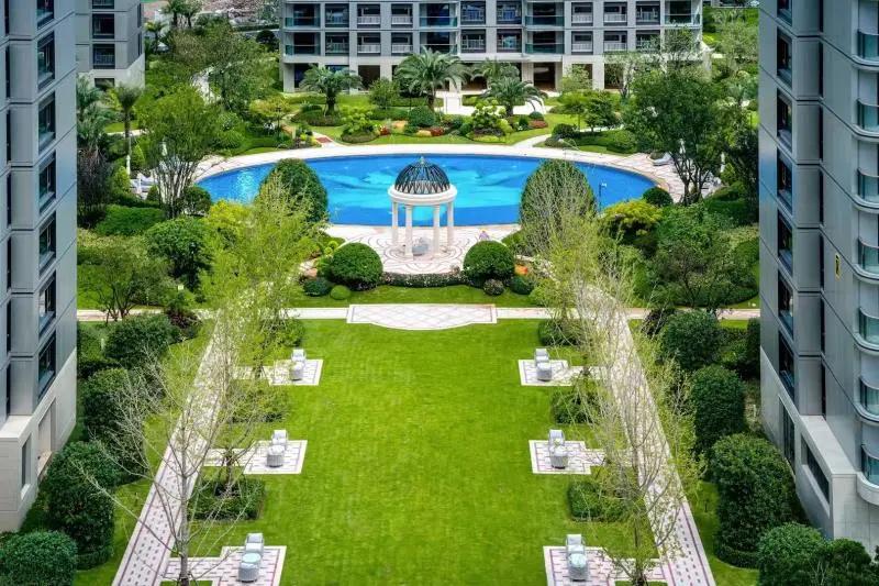 滨江楼盘实景,滨江效果图