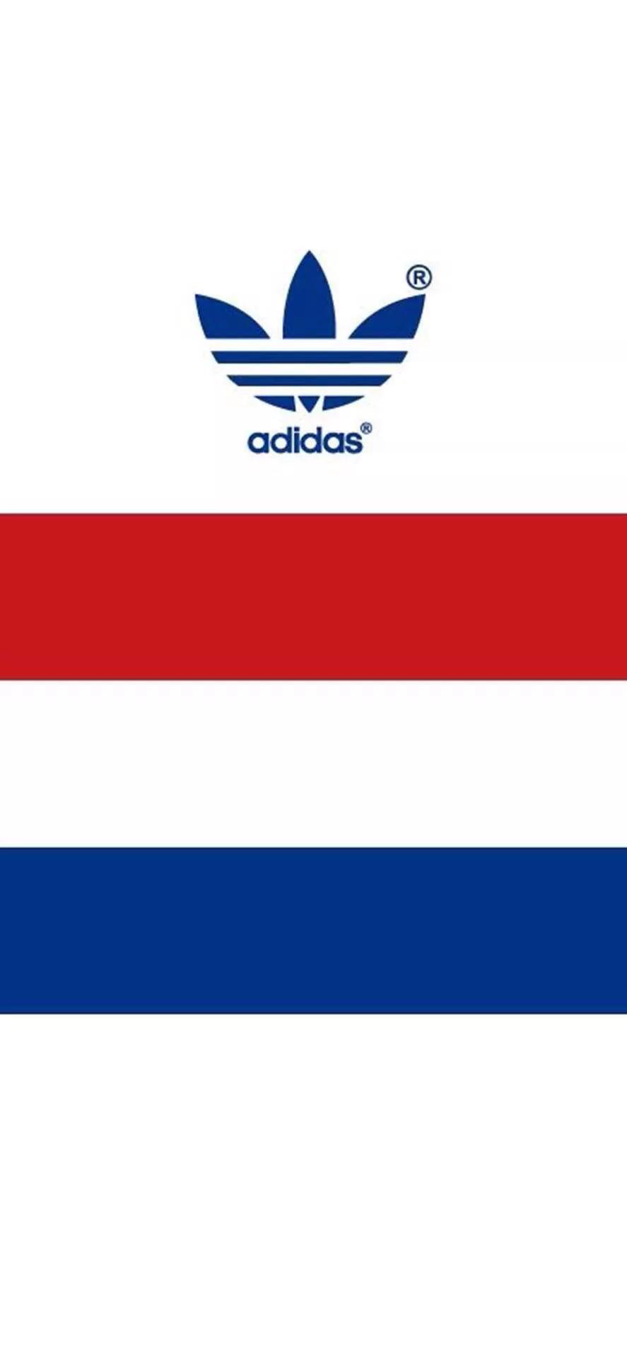 阿迪达斯经典三条杠壁纸全屏,黑底阿迪达斯三叶草全面屏壁纸