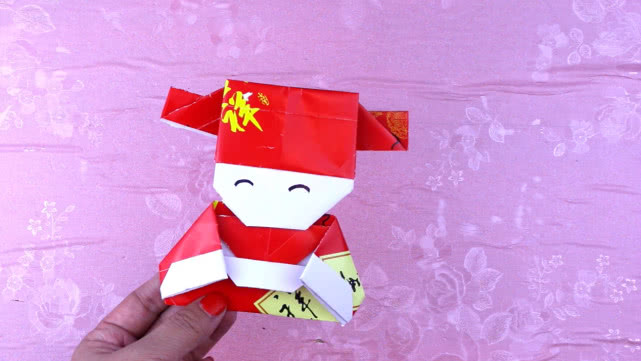 折个新年红包,用红包折新年礼物