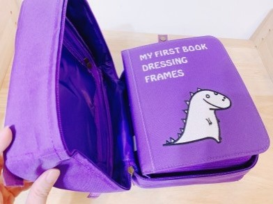 蒙特梭利益智玩具布书,蒙特梭利早教布书给宝宝自己做的