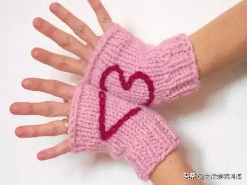 0-6个月的手套编织教程,冬季保暖简约手套编织视频教程