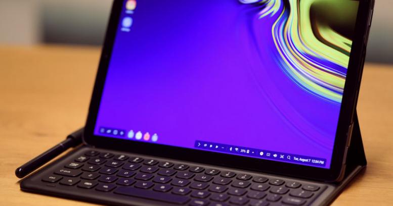 用笔记本的不是老板，用三星GalaxyTabS4的才是