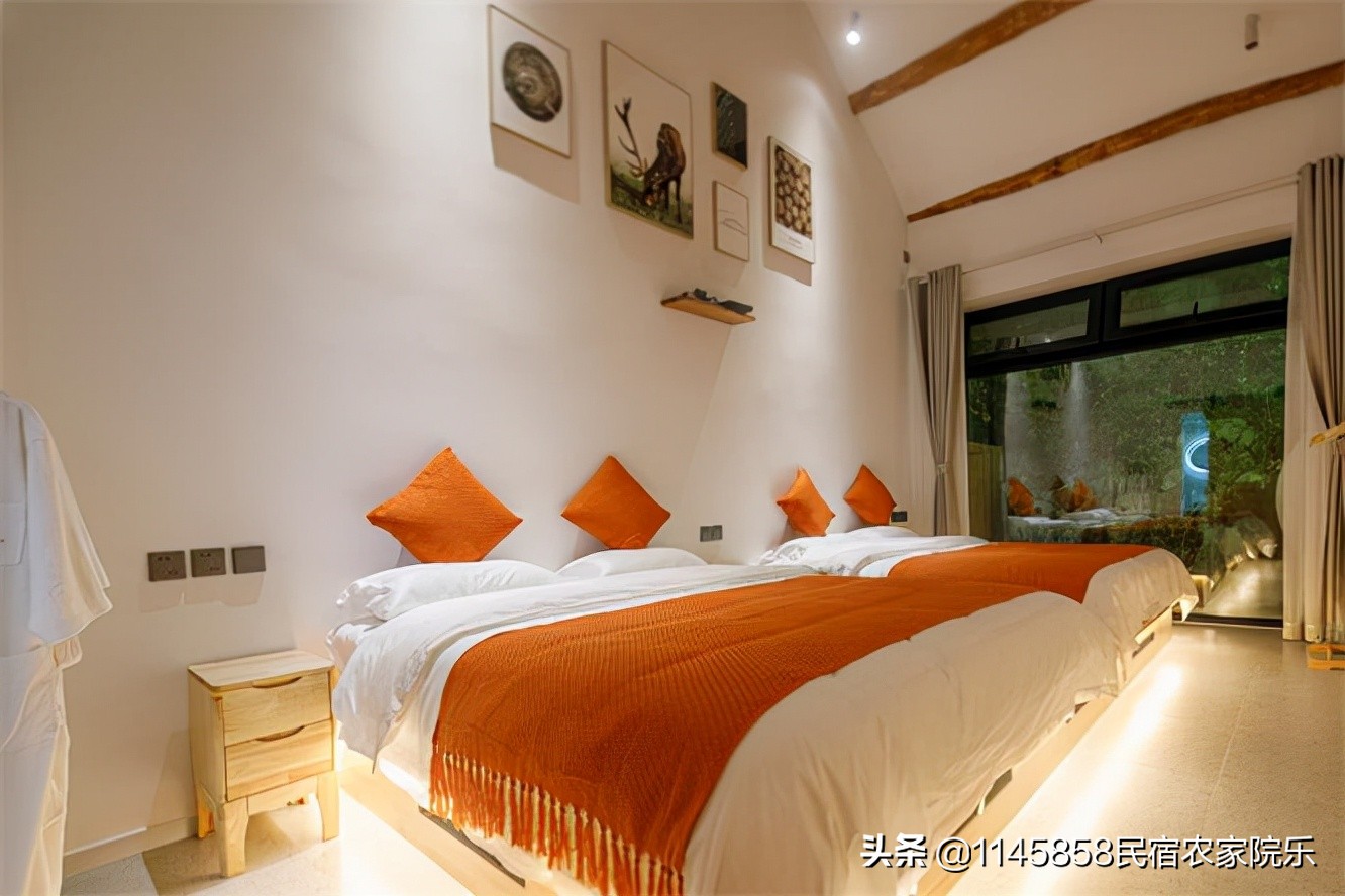 北京怀柔红螺寺伴山苑民宿,怀柔民宿小院推荐红螺寺