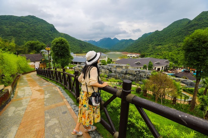 巴厘岛式私密温泉度假,听山野清风