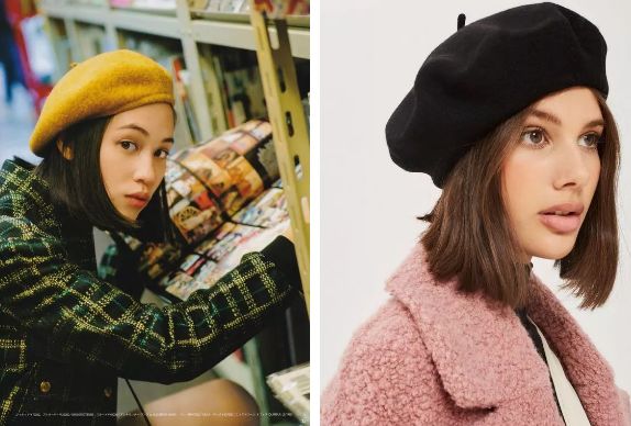 鞠婧祎同款贝雷帽戴法,鞠婧祎同款贝雷帽正确戴法