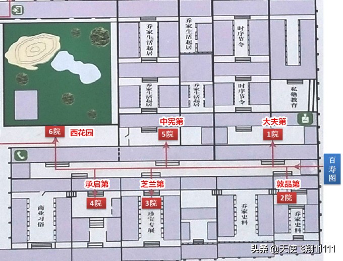 山西祁县乔家大院取景地 (山西乔家大院全景视频图)