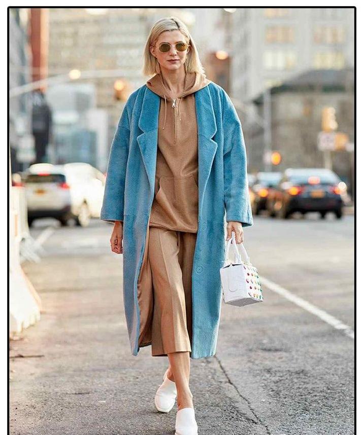 不露腿也好看的穿搭春,秋冬不露腿高个子穿搭