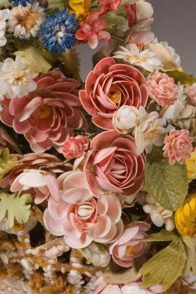 海边捡的贝壳可以做什么手工,贝壳创意手工种花