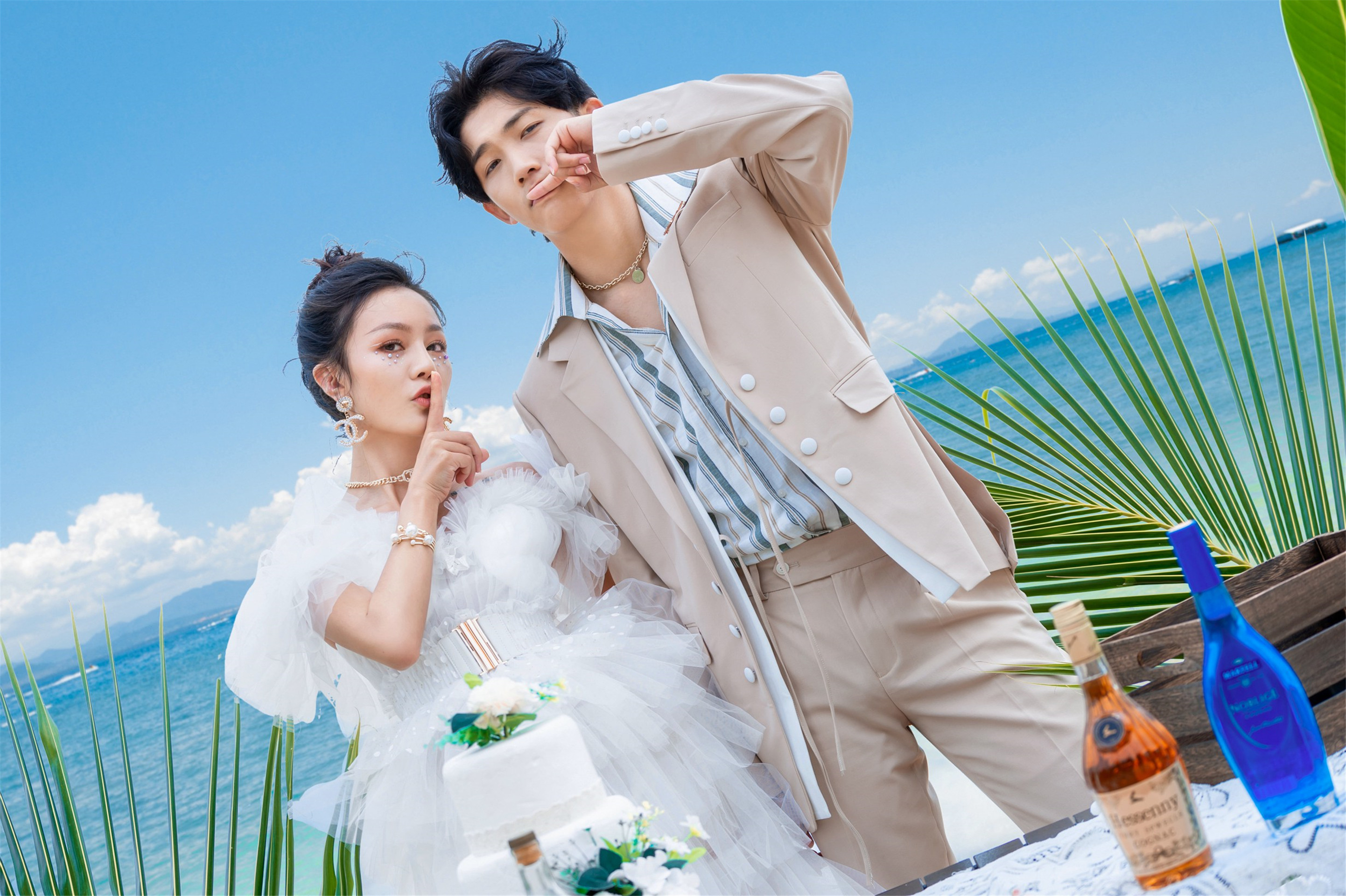 拍完婚纱照感谢工作人员文案,拍婚纱照感谢摄影团队的文案