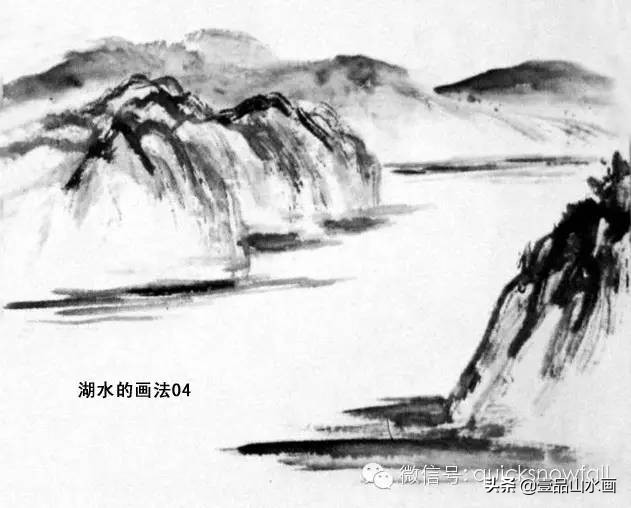 曾刚山水画视频水的画法,山水画教程水粉画