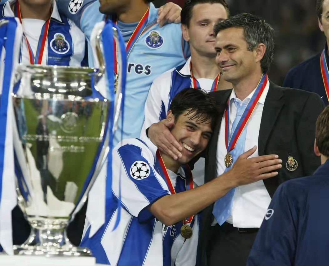 足坛十大教练之穆里尼奥,穆尼里奥执教的球队