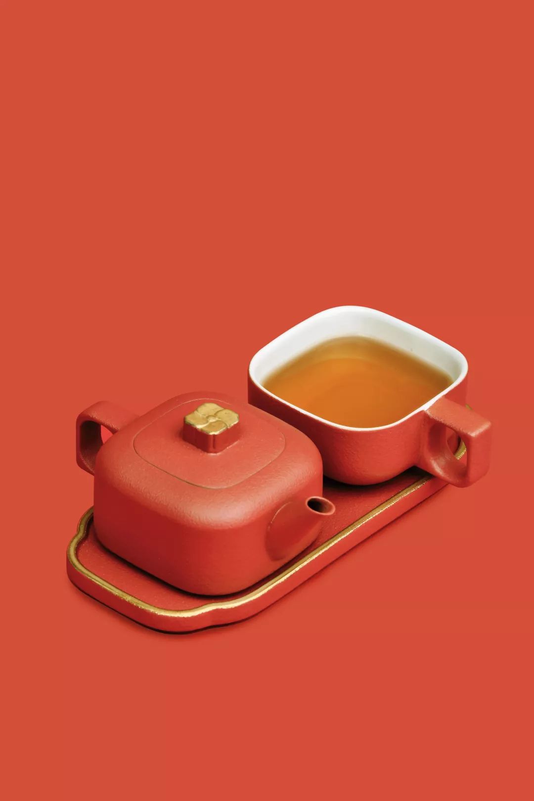 四合如意茶器图片,四合古韵高端茶器