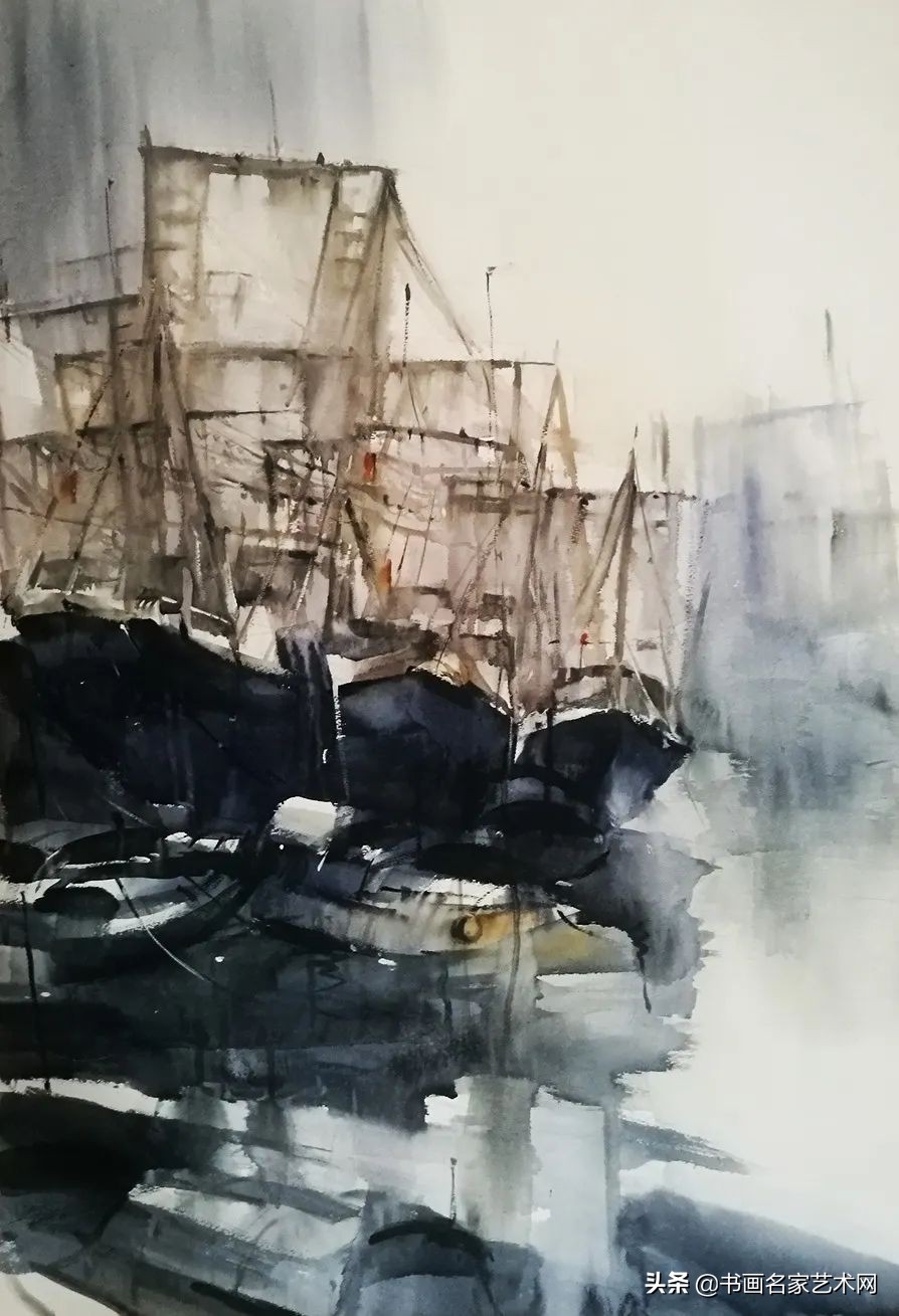 中国张虹,中国艺术水彩画