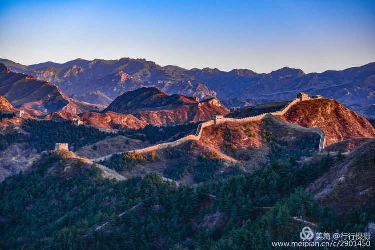 金山岭长城游览图高清,金山岭长城摄影攻略