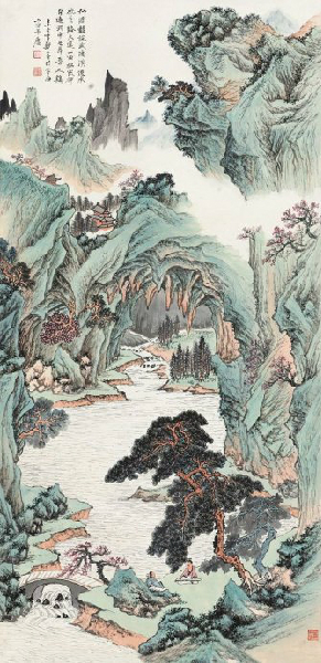 郑午昌书法真迹欣赏,郑午昌花鸟图100幅