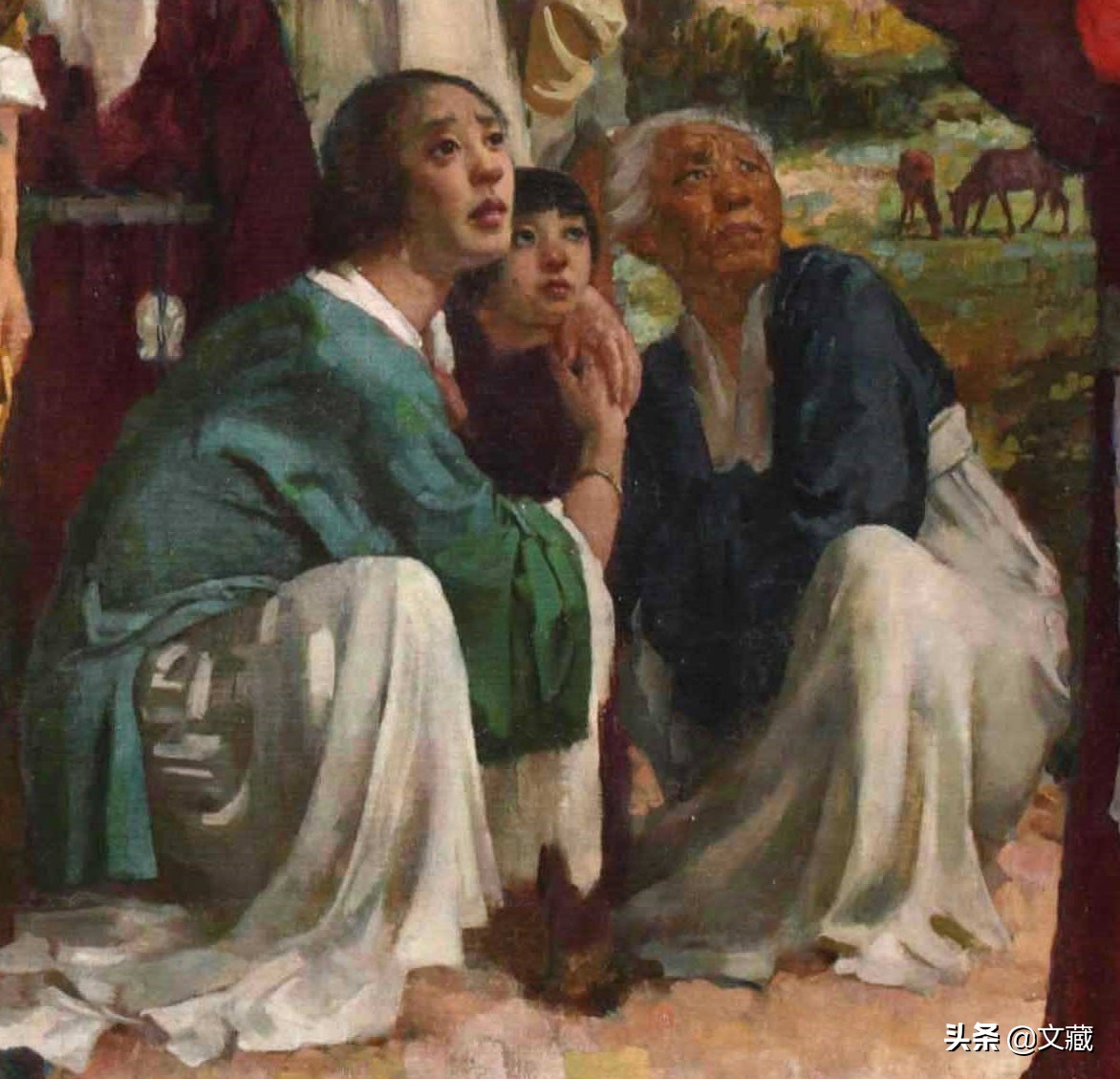 徐悲鸿十幅最有名的画,徐悲鸿最著名的画马作品