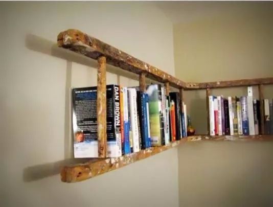 自制墙体书架简单又好用,家用书架设计简易