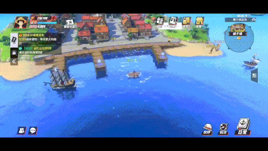 航海王热血航线登录30天送的船,航海王热血航线所有地图3d