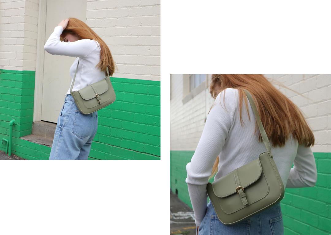 入秋换包？“抹茶”包包了解一下