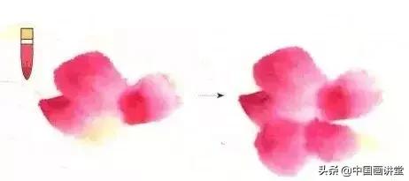 桃花国画画法,桃花的画法国画