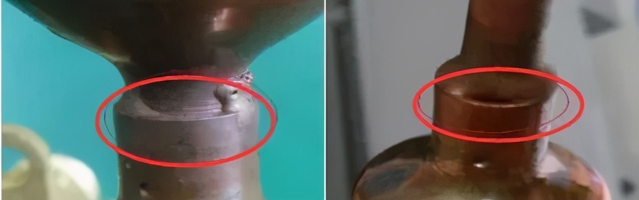 焊接铜管漏氟,焊接铜管出现瘤子