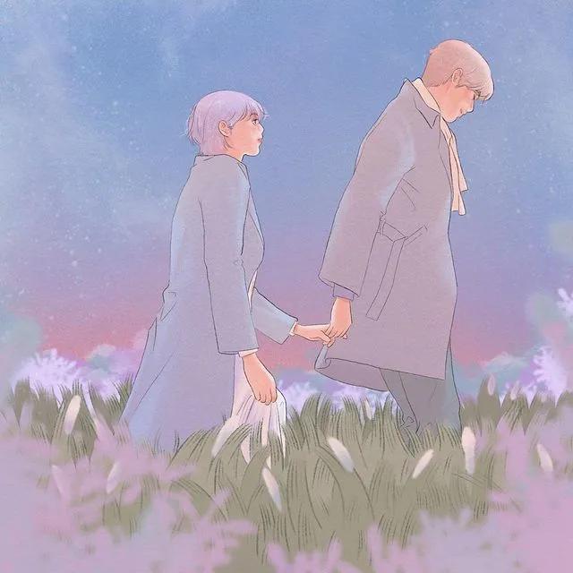 虐哭！韩国小伙用插画撩拨10万粉丝，网友：“这波狗粮”真酸啊