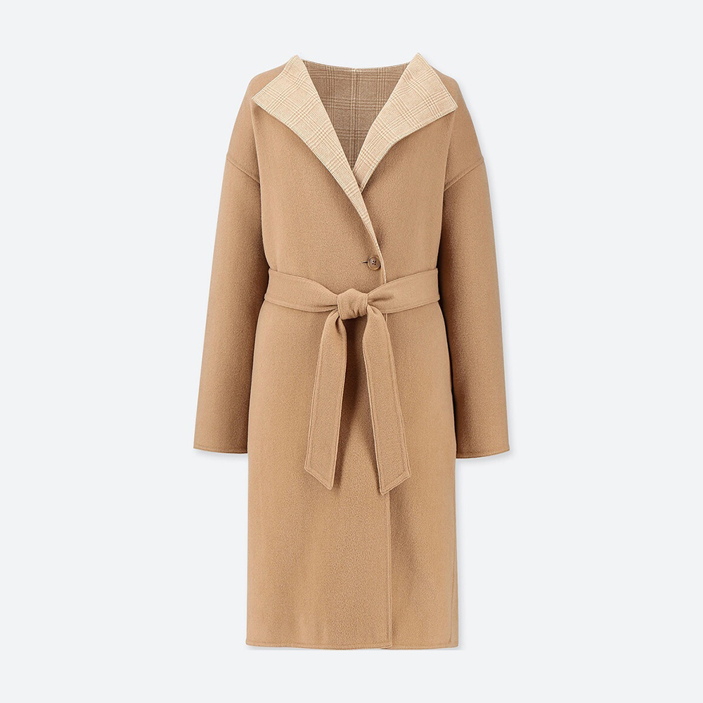 逸阳毛呢大衣外套女装,休闲毛呢外套大衣什么样的好看