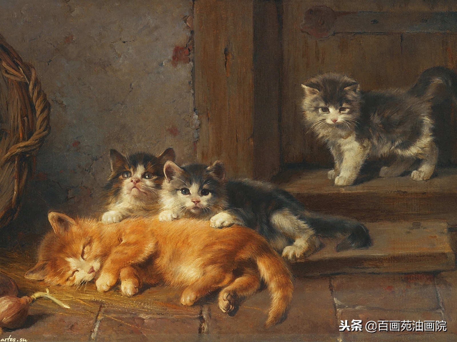 一步一步教你画油画动物,油画动物的绘画步骤