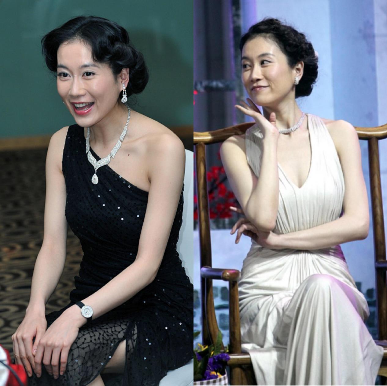 温峥嵘高贵的气质,温峥嵘穿气质登场