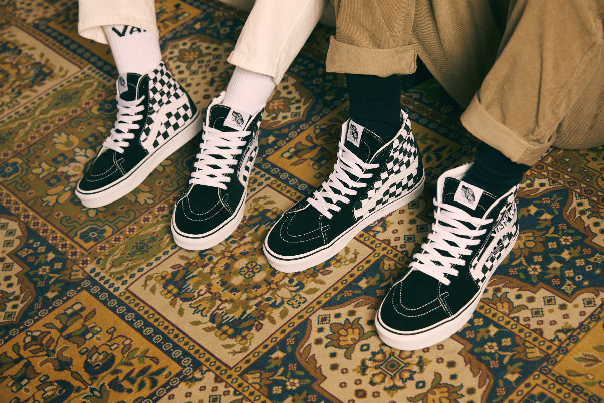 vans推荐高颜值神鞋,vans白色绣花鞋子