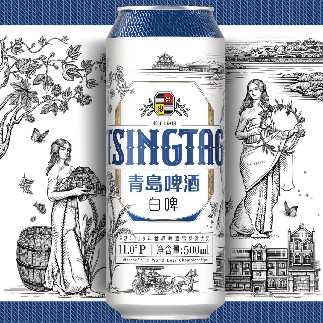 包装大神潘虎新作,潘虎青岛啤酒设计费